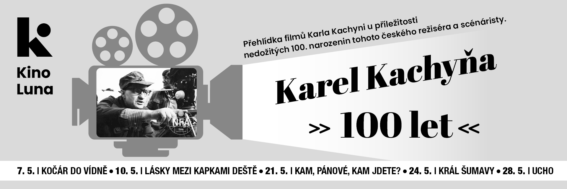 Karel Kachyňa -  100. výročí